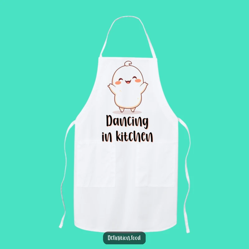 Funny Dumpling Dance Apron, Kitchen Fun, The Perfect Humorous Gift