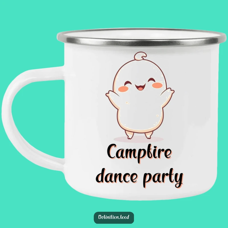 Funny Dumpling Dance Camping Mug, Adventure Ready, The Perfect Humorous Gift