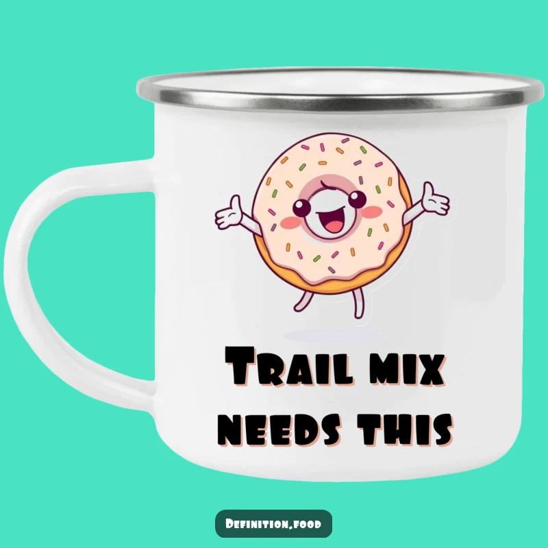 Funny Donut Spin Camping Mug: Your Sweet Adventure Companion Gift