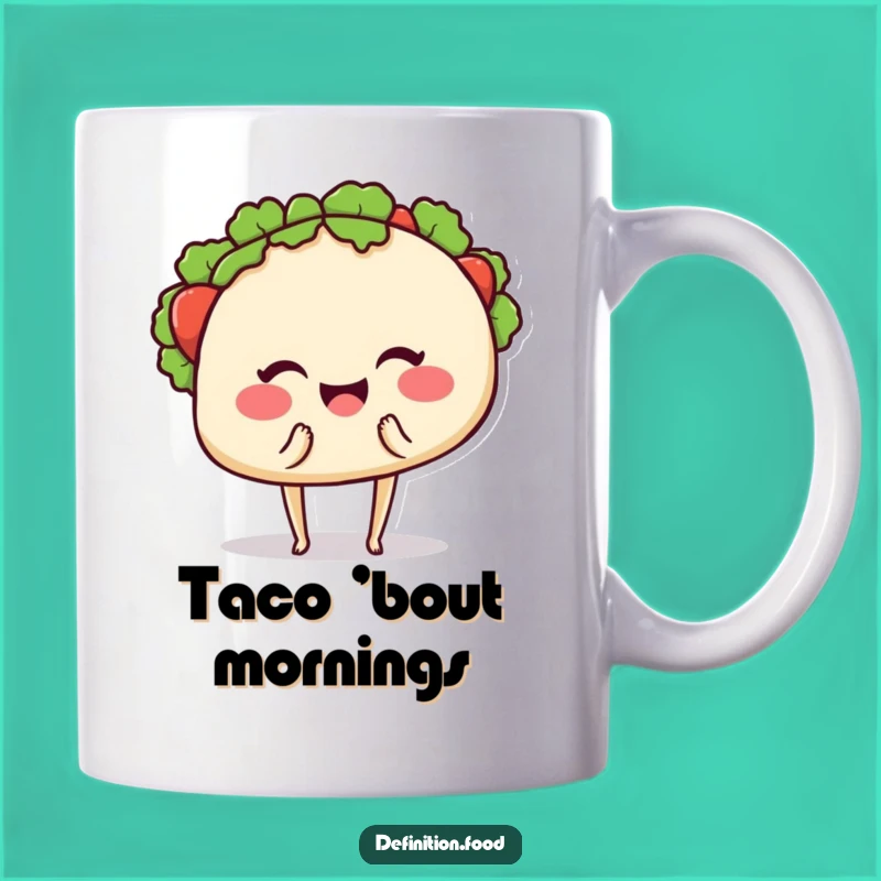Funny Taco Hug Mug - Share a Laugh & Delicious Bite Gift