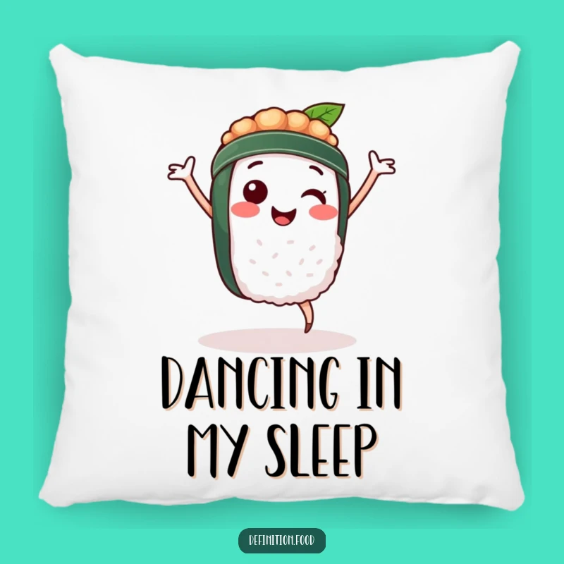 Funny Sushi Dance Pillow: Add Comfort and Hilarious Foodie Flair to Your Space