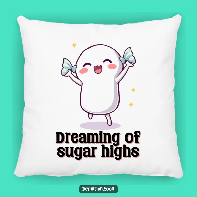 Funny Dancing Candy Pillow: Comfy And Cute With This Shimmering Treat