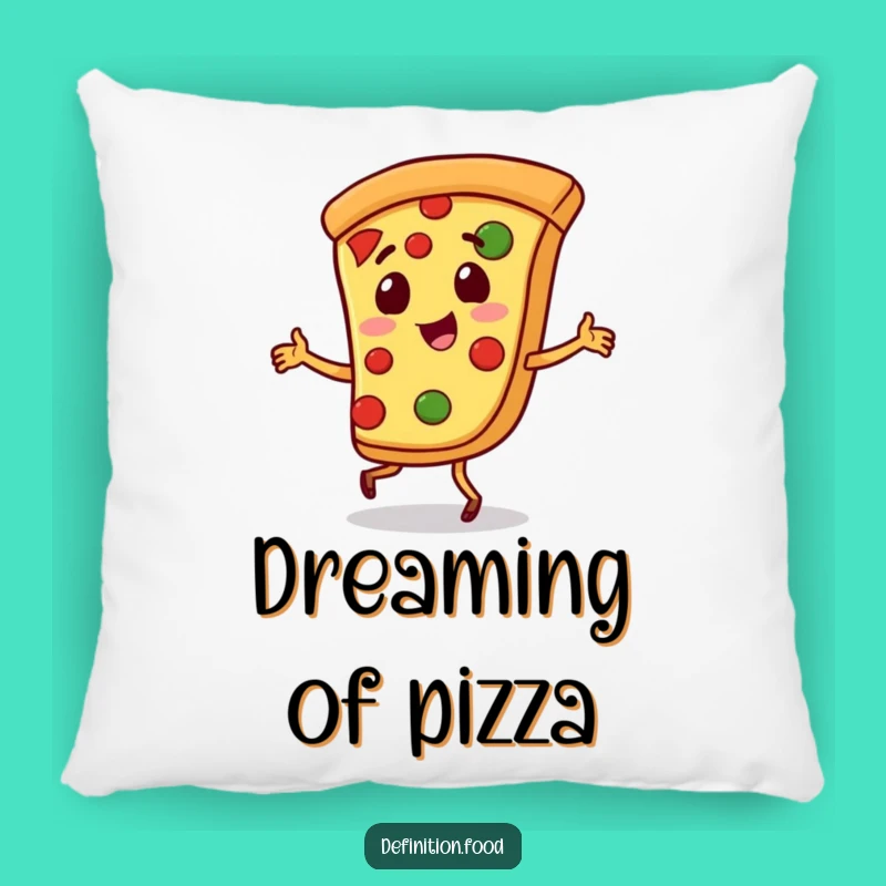 Funny Pizza Jig Pillow - Cozy Up with Cheesy Comfort!