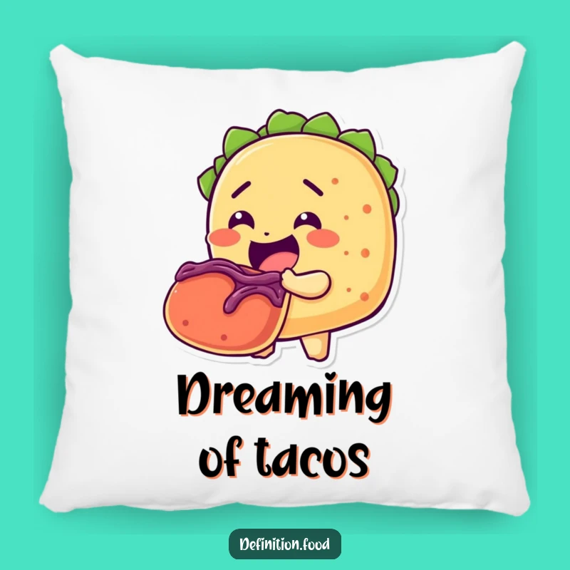 Funny Taco Bite Pillow: Add Comfort and Hilarious Foodie Flair to Your Space