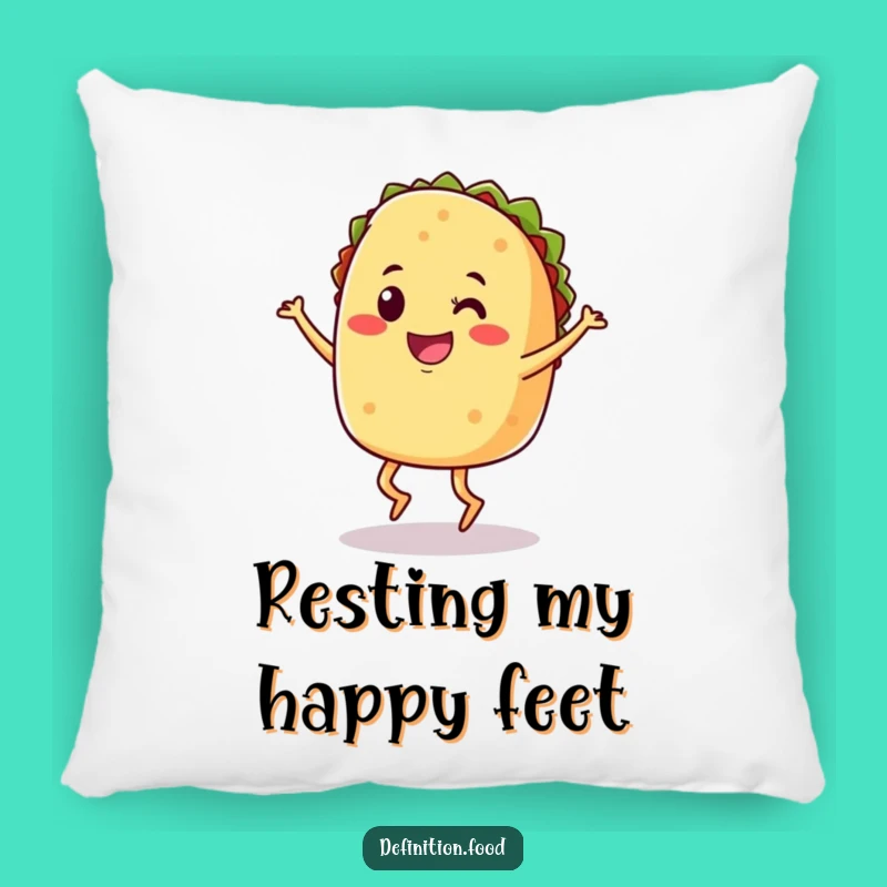Funny Taco Dance Pillow: Comfy Cuddles and Laughs
