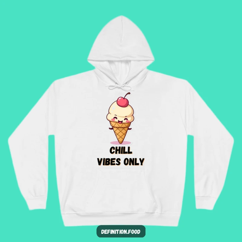 Funny Ice Cream Cone Hoodie: Cozy Up with Sweet Wiggles Gift