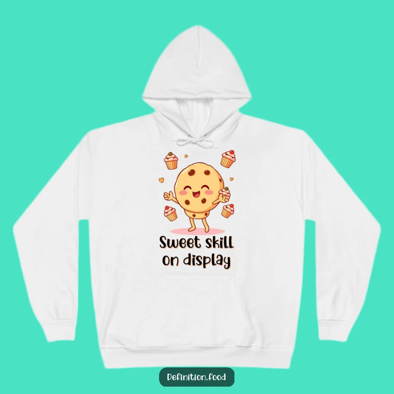 Cozy Funny Cookie Juggling Cupcakes Hoodie: Your Warmest, Hilarious Gift for Sweet Cravings