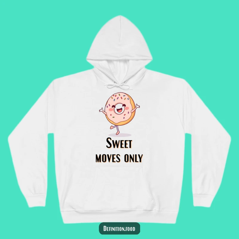 Funny Donut Pirouette Hoodie: Cozy Up with Sweet Style