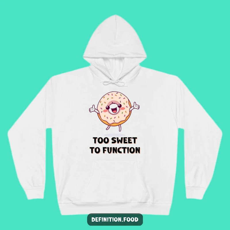 Funny Donut Spin Hoodie: Cozy Up with Sweet, Sprinkled Cheer Gift