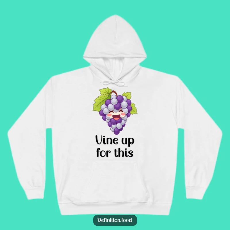 Funny Grapes Hoodie: Cozy Up With This Joyful, Giggling Bunch