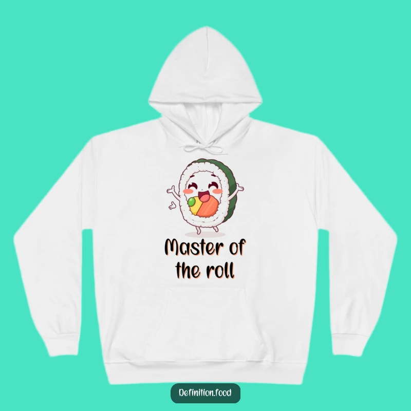 Funny Sushi Pirouette Hoodie - Cozy Up with Culinary Charm!