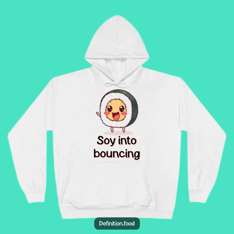 Funny Sushi Roll Hoodie: Cozy Up with Delicious Humor