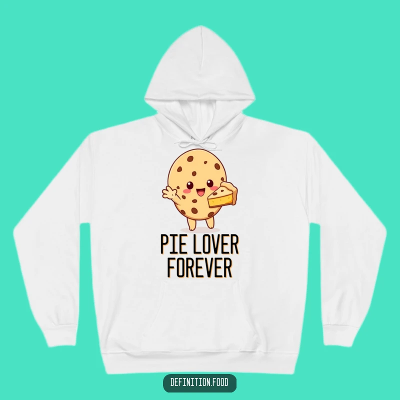 Funny Cookie Pie Slice Hoodie - Cozy Sharing Treat Gift