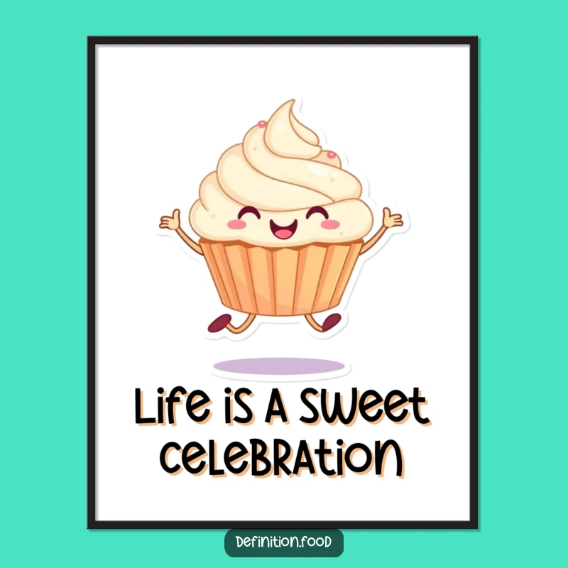 Free Printable Cupcake Wall Art: Funny Downloadable Art for a Whimsical, Joyful Space