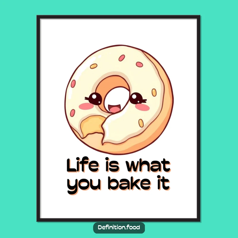 Free Printable Wall Art: Funny Donut Decor - Downloadable Whimsical Art for Foodies