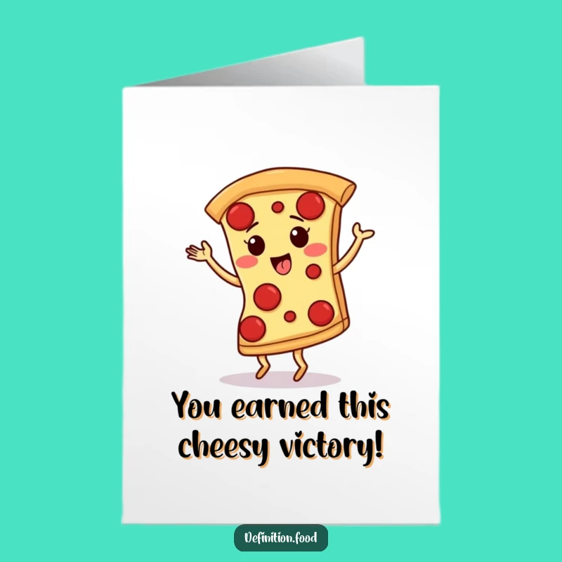 Free Printable Pizza Tango Congratulations Card - Hilarious Downloadable Achievement Gift