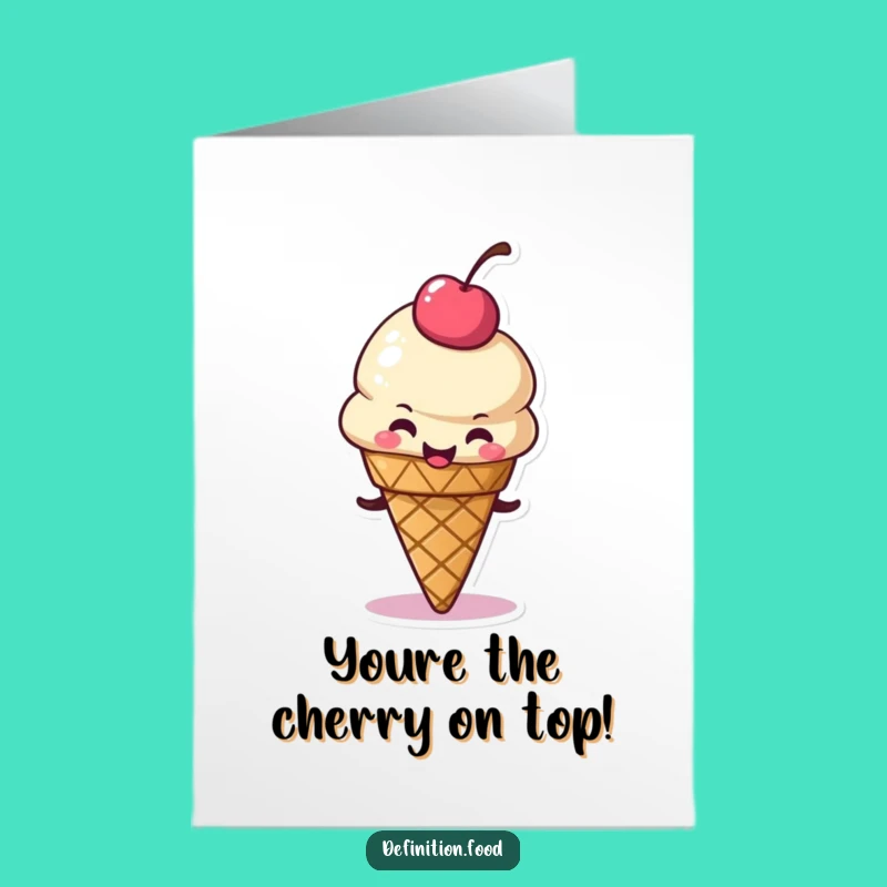 Free Printable Thank You Ice Cream Card - A Treat of Funny Downloadable Gratitude