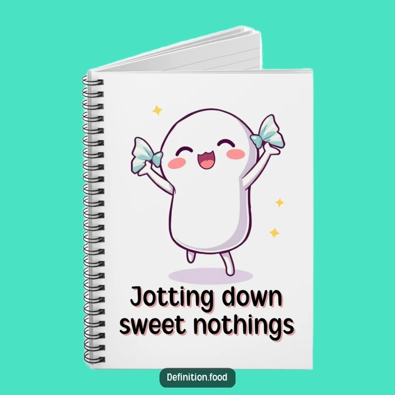 Funny Dancing Candy Notebook: Write With Excitement In This Shimmering Journal