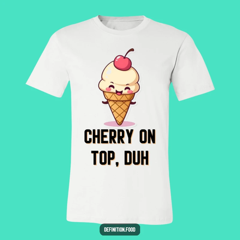Funny Ice Cream Cone T-Shirt: Wiggle Your Way Through Fun Gift