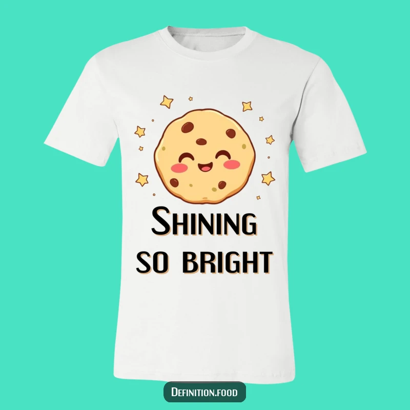 Funny Smiling Cookie Star T-Shirt - Magical Character Gift Tee