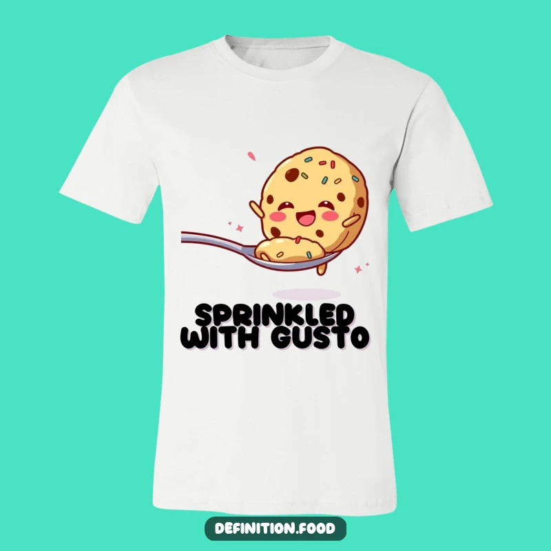 Funny Cookie Jump T-Shirt: Wear Your Sweet Side Loudly