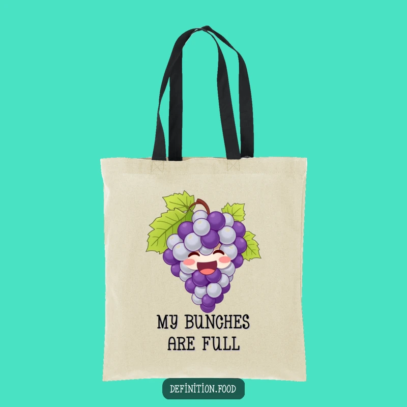 Funny Grapes Tote Bag: Carry Your Joy With This Giggling Bunch