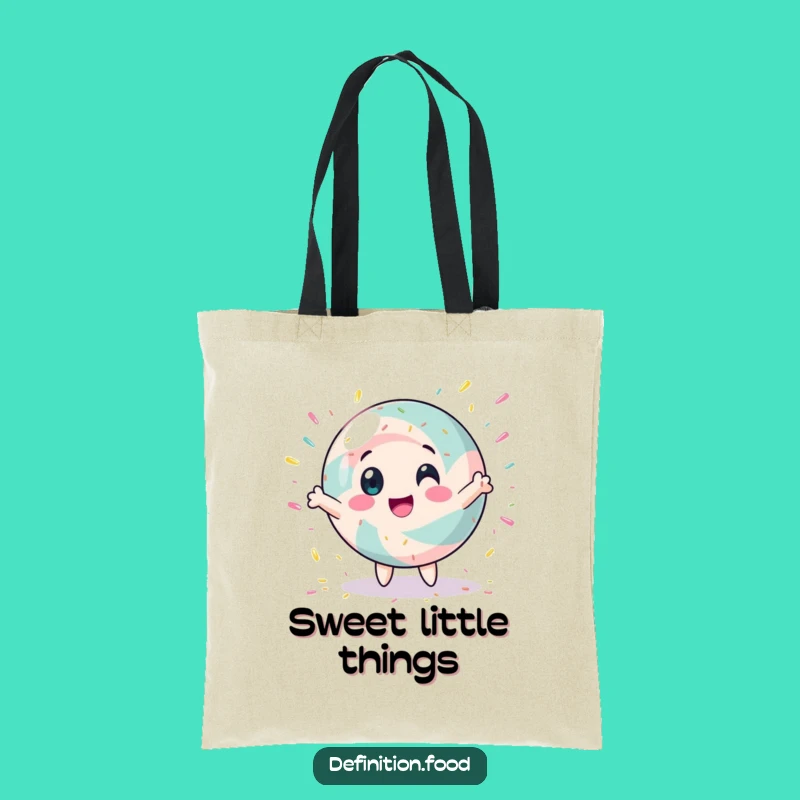 Funny Spinning Candy Tote Bag: Carry Your Essentials with Sweet Humor